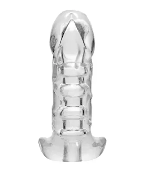 Girth Enhancing Penetration Device And Stroker Sleeve - Clear — image 2 of 2