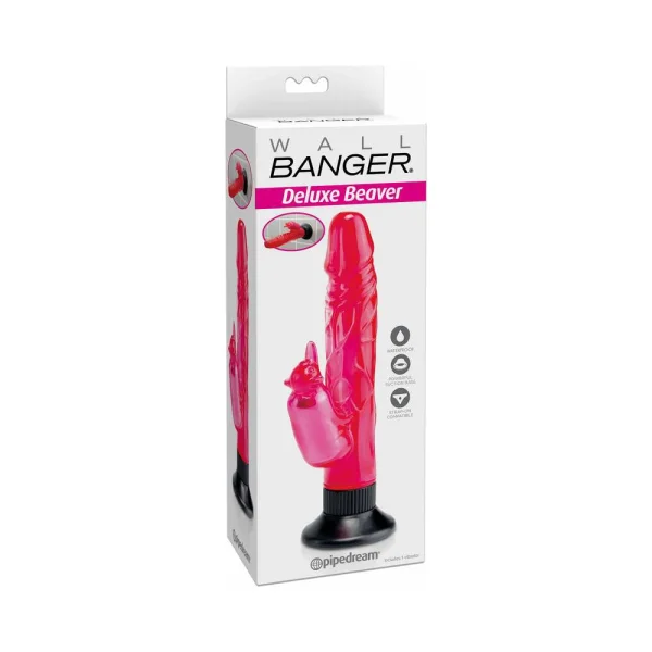 Waterproof Beaver Wall Bangers Pink Vibrator — image 11 of 11