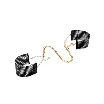 Bijoux Indiscrets Desir Metallique Cuffs Black
