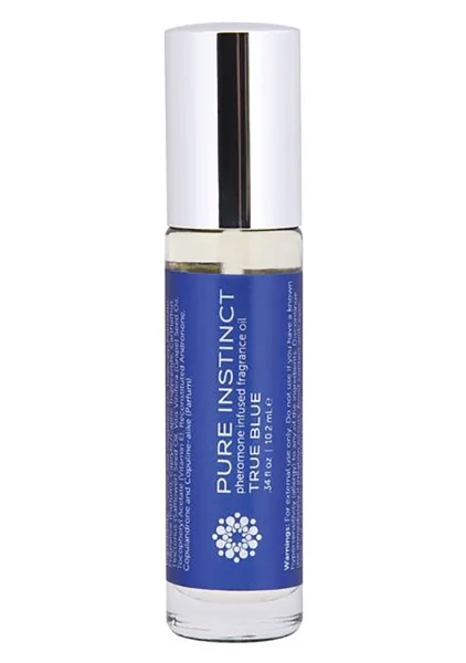 Pure Instinct Pheromone Fragrance Oil True Blue Roll-On