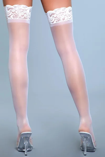 Lace It Over It Thigh Highs