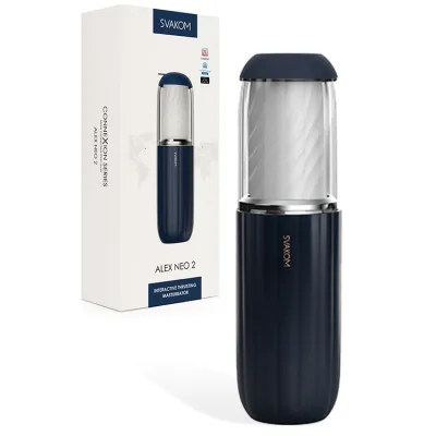 Svakom Alex Neo 2 App Controlled Thrusting Masturbator