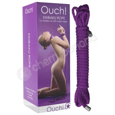 Ouch Purple Kinbaku Rope 10m