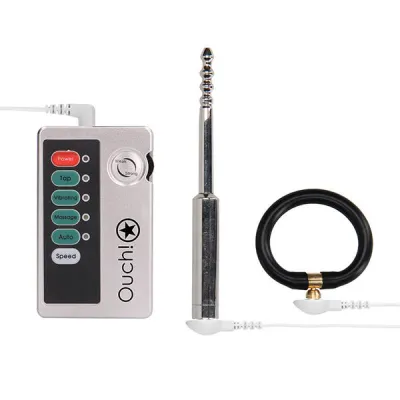 Ouch E Stimulation 08mm 138mm Urethral Sounding Set