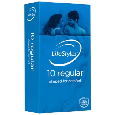 Lifestyles Regular 20s Condoms Blue Regular