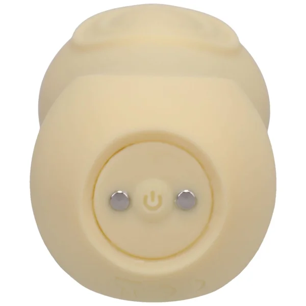 :  Ritual Sol Rechargeable Silicone Pulsating Vibe Yellow