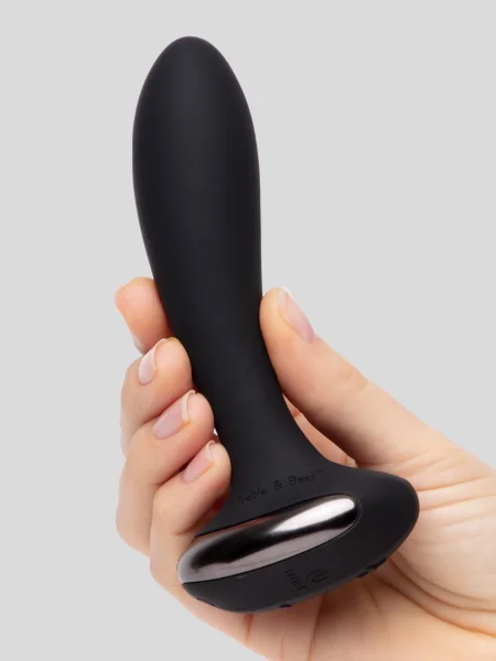 Hot Octopuss Flexible Base Remote Control Silicone Vibrating Butt Plug