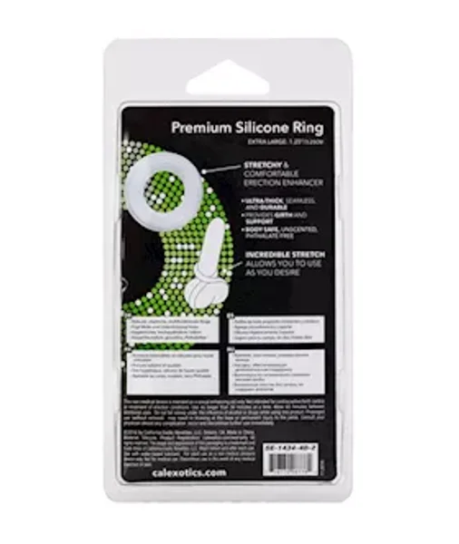 Premium Silicone Ring Xl - Clear - Xl — image 10 of 10