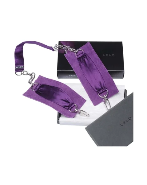 Lelo Sutra Chainlink Cuffs - Purple