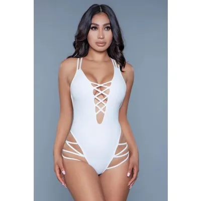 Amaya Swimsuit White Medium