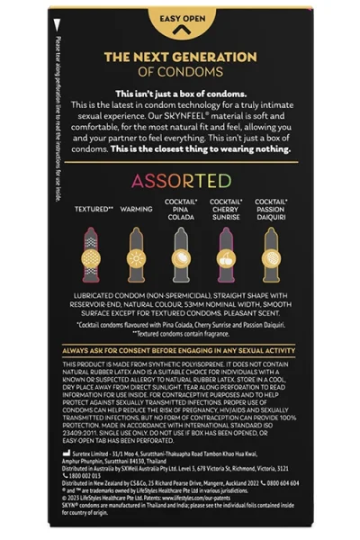 Skyn Assorted Variety Condoms (20 Pack)