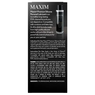 MAXIM Pure Silicone Lubricant