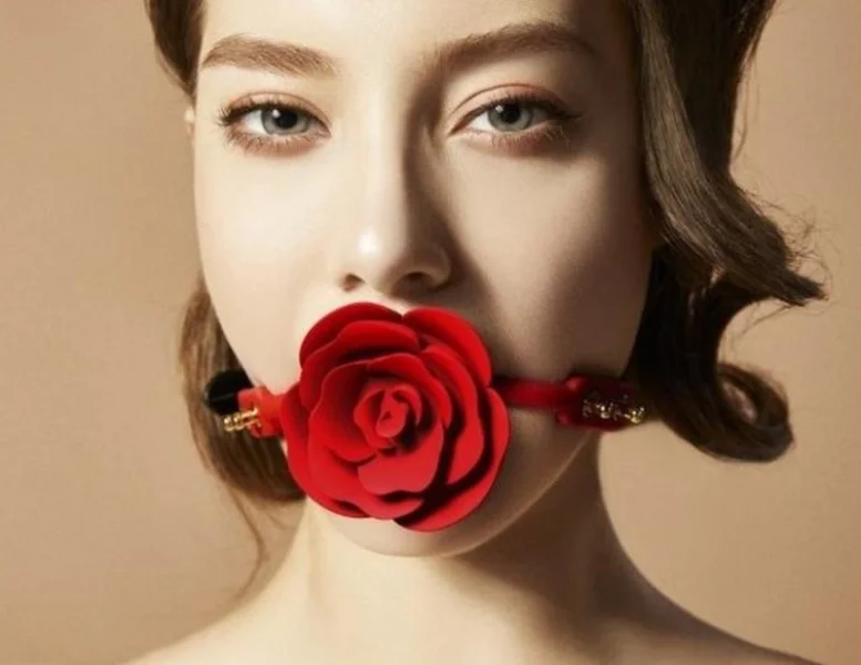Zalo & Upko Doll Designer Collection Rose Ball Gag