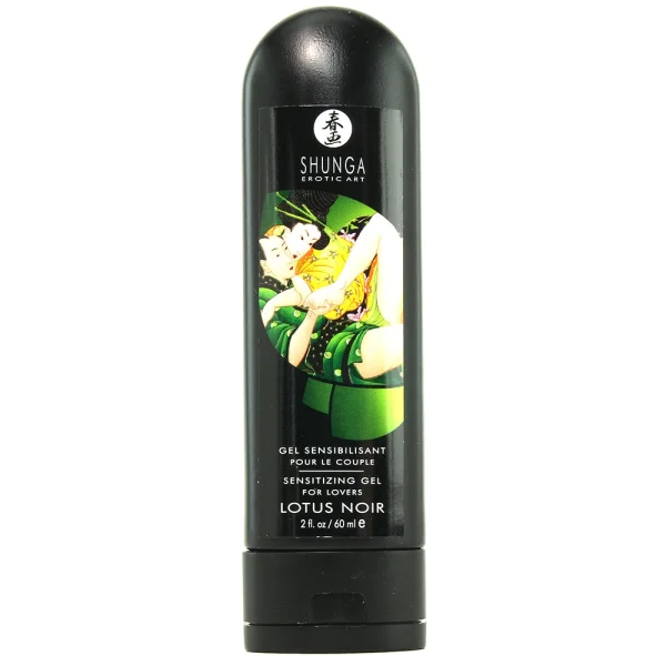 Shunga Lotus Noir Organic Sensitizing Gel For Lovers - 2 oz