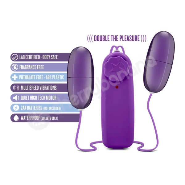 B Yours Purple Double Pop Eggs