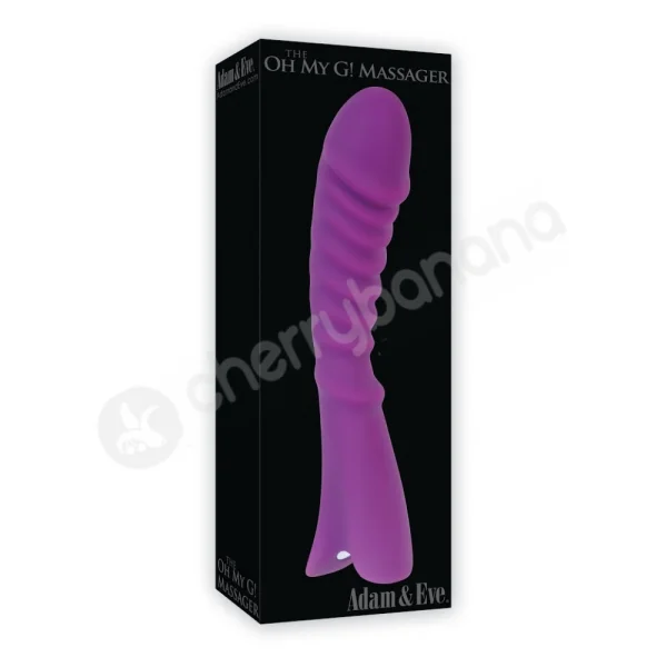 Adam & Eve Purple Oh My G! Massager