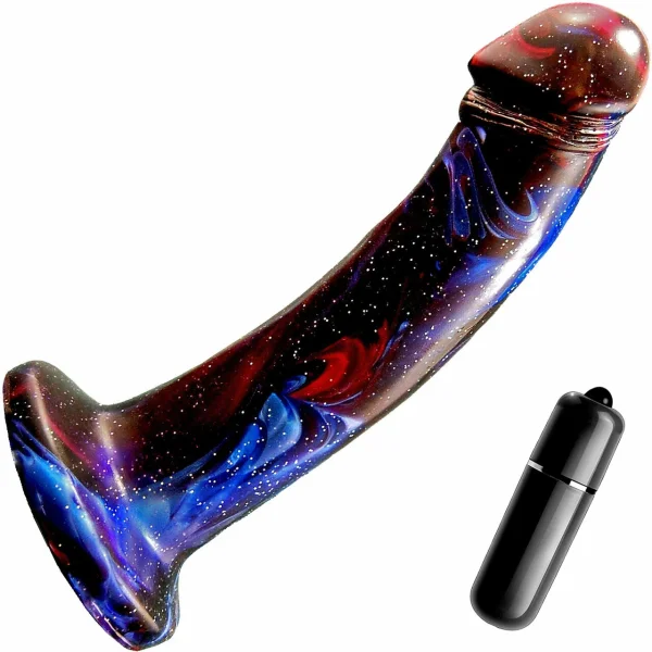 Leo Vibrating Silicone Dildo By Vixen - Galaxy