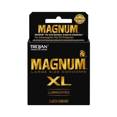 Trojan Magnum Xl 3pk 3