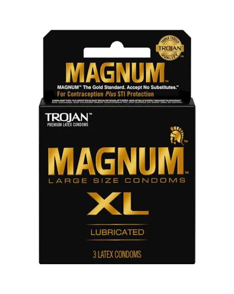 Trojan Magnum Xl 3pk - 3