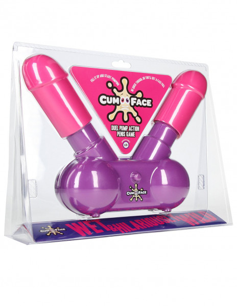 Cum Face Duel Pump Action Penis Game