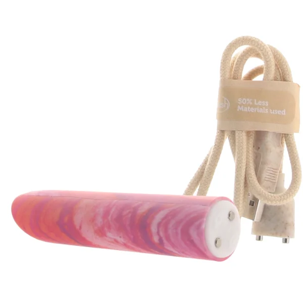 Limited Addiction Fiery Rechargeable Waterproof Power Vibe By Blush - Coral