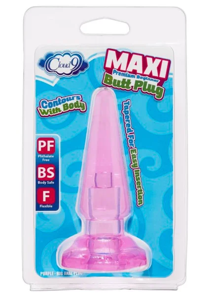 Cloud 9 - Maxi Butt Plug Purple