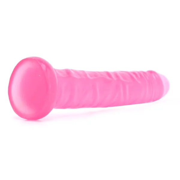 Adam & Eve Pink Jelly Slim Dildo 5"