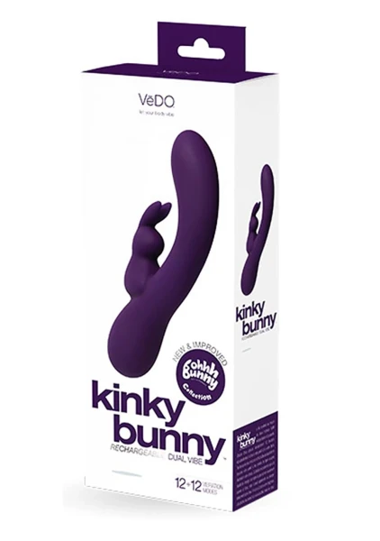 VeDO Kinky Bunny Rechargeable Rabbit Vibrator