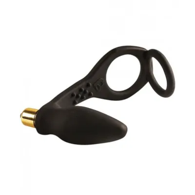 RO Zen Black C Ring W Vibrating Prostrate Probe