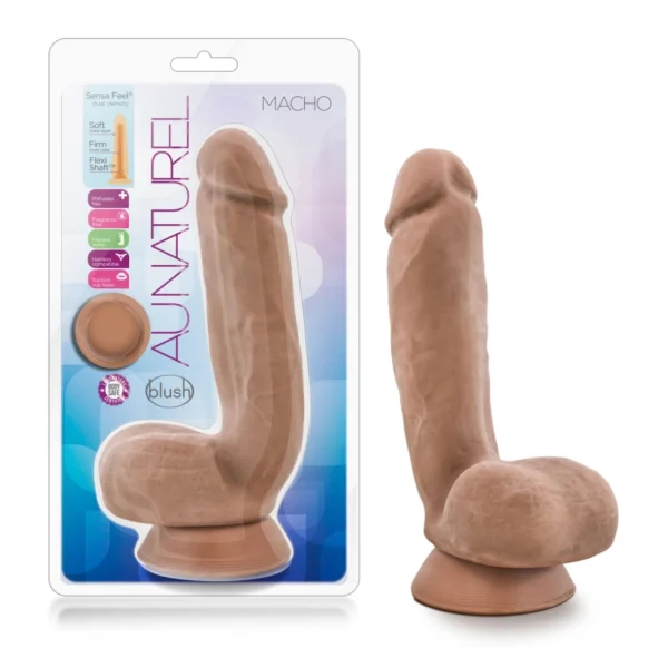 Blush Au Naturel Latin Macho 8.5" Dildo — image 6 of 7