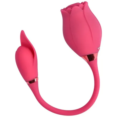 Dual Action Fluttering Air Pulse Clit Stimulator