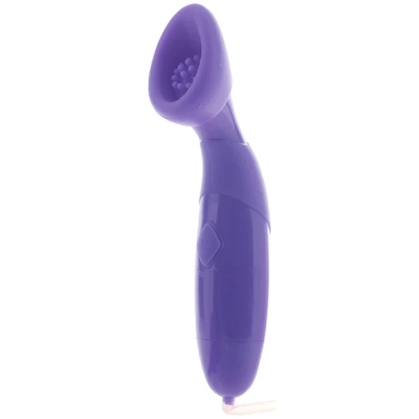 Waterproof Silicone Clitoral Pump - Purple