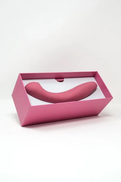 Arc Silicone Waterproof Rechargeable G-Spot Vibrator By Dame - Berry — image 15 of 25