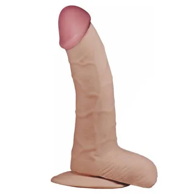 Lovetoy The Ultra Soft Dude 8 8 Inch Slim Curved Dildo