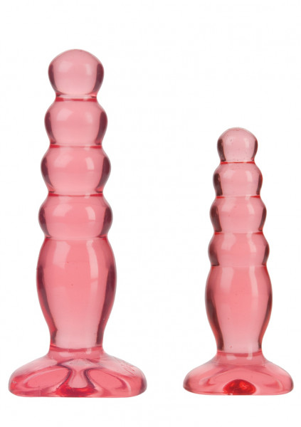 Anal Delight Trainer Kit - Pink - Butt Plug Set
