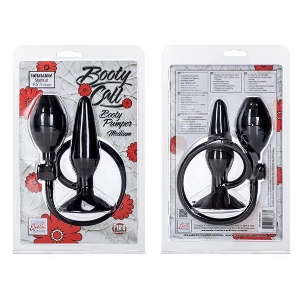 Booty Pumper Medium Black Inflatable Plug — image 7 of 8