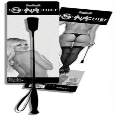 Sex and Mischief Slender Impulse Crop Black