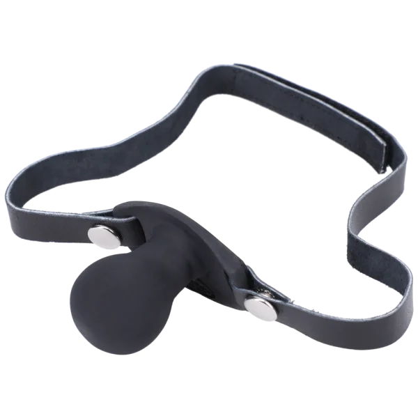Silicone Beginner Ball Gag By Tantus - Onyx