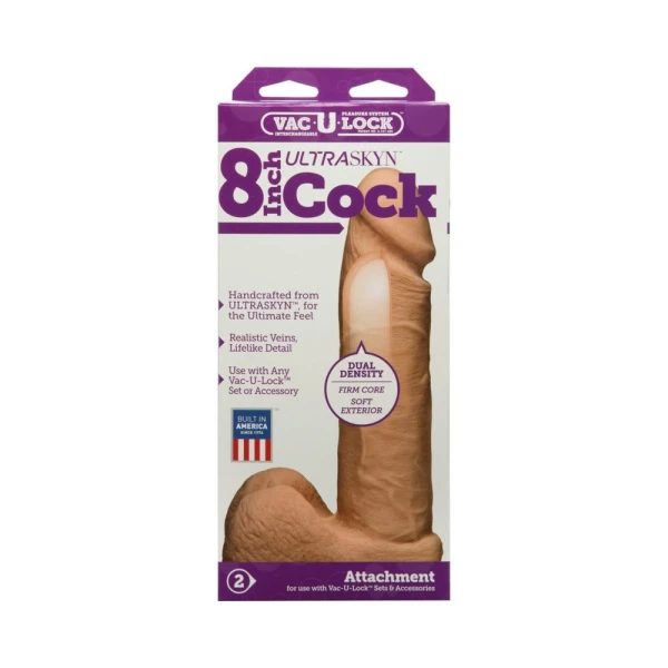 Vac-U-Lock 8 Inch UR3 Cock Attachment