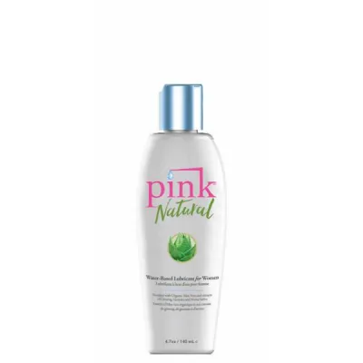 Pink Natural Water Based Lubricant 4 7oz