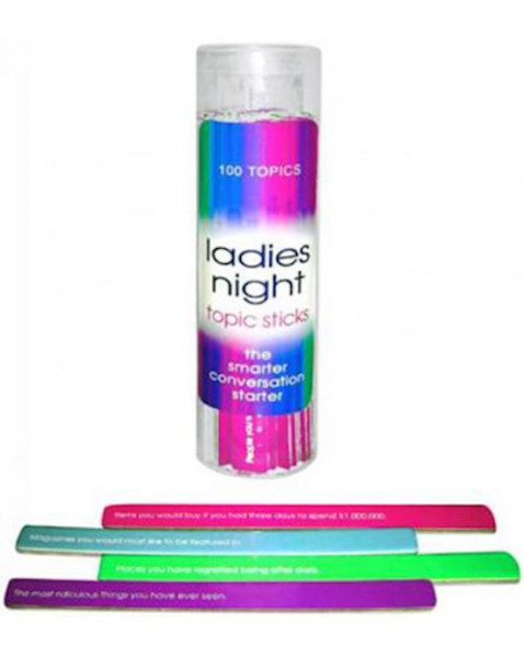 Ladies Night Topic Sticks