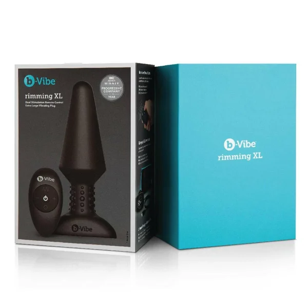 b-Vibe Vibrating Rimming Anal Plug XL — image 11 of 19