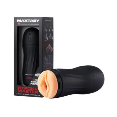 Sleeves Maxtasy Stroke Master Realistic With Remote Nude Plus