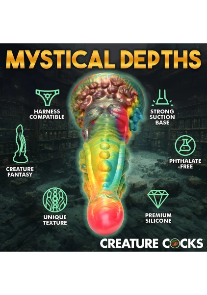 Majestic Merman 10" Silicone Suction Cup Dildo By Creature Cocks