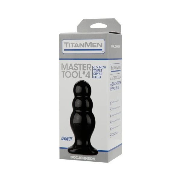 Titanmen Master Tool #4 Black Plug