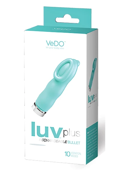 Luv Plus Rechargeable Silicone Vibrator by Vedo