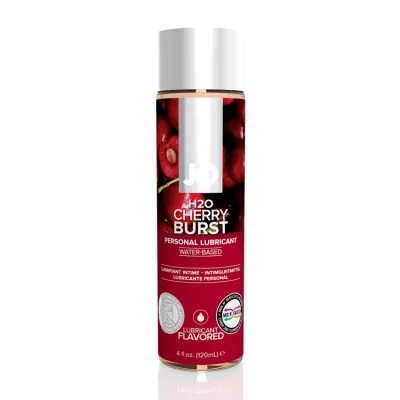 JO Cherry Burst Water based Flavoured Lubricant 4 Oz 120ml