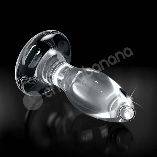 Icicles #91 Glass Massager With Suction Cup Base