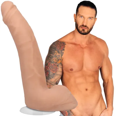 Signature Cocks Quinton James 9 5 Inch Ultraskyn Cock With Removable Vac U Lock Suction Cup