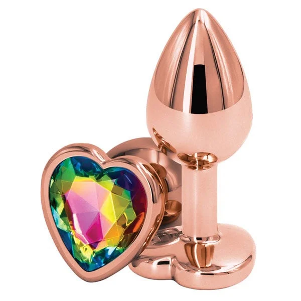 Rear Assets Rose Gold Heart Small